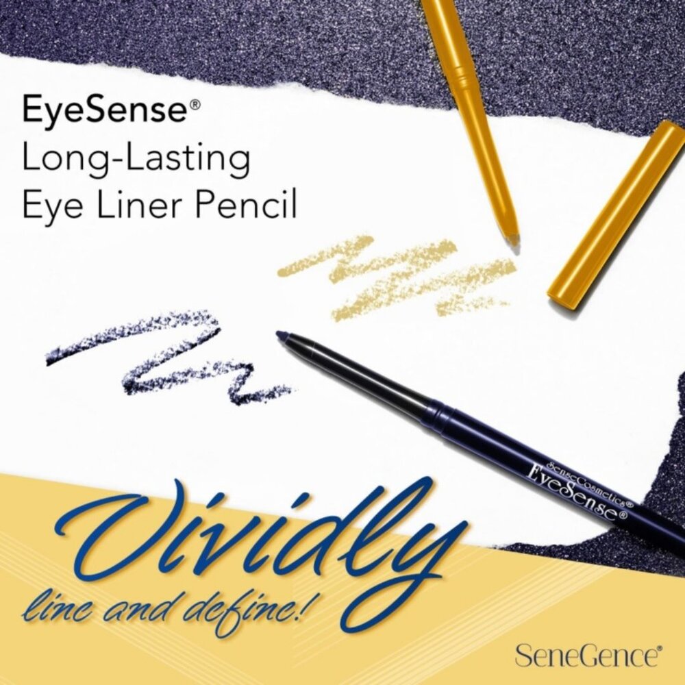 Navy SeneGence EyeSense® Long-Lasting Eye Liner Pencil - Picture 3 of 3